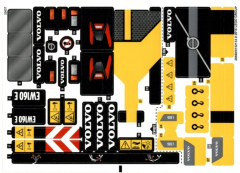 - STICKER - Lego 42053 Volvo EW160E
