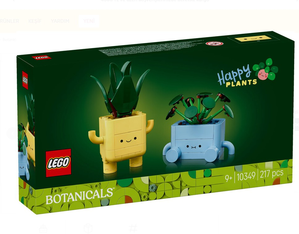 Lego Botanical Collection Mutlu Bitkiler 10349