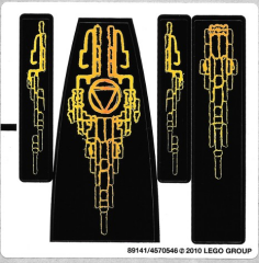 - STICKER - Lego 8058 Guardian of the Deep