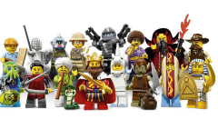 Lego Minifigür - Seri 13 - 71008 - 16 Figür Tam Set