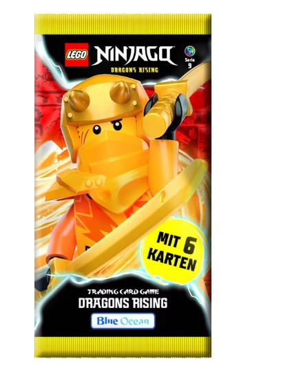 Lego Ninjago Dragon's Rising Trading Cards (Almanca)