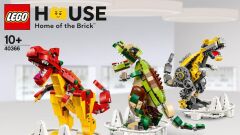 Lego House 40366 dinosaurs exclusive set
