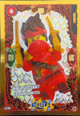 Lego Ninjago Kai Puissant Trading Card (Fransızca)