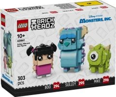 Lego Brickheadz Disney Classic Sulley, Mike ve Boo Figürleri 40861