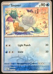 Pokemon Destined Rivals Single Kart Snower 059/182