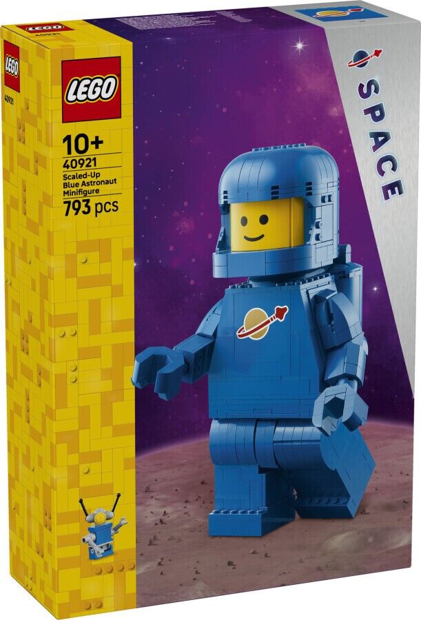 Lego Iconic Büyük Mavi Astronot Minifigürü 40921