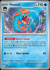 Pokemon Destined Rivals Single Kart Huntail 055/182