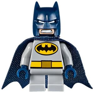Lego Minifigür Batman Short Legs Dark Blue Cape sh0356