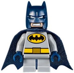 Lego Minifigür Batman Short Legs Dark Blue Cape sh0356