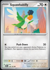 Pokemon Destined Rivals Single Kart Squawkabilly 160/182
