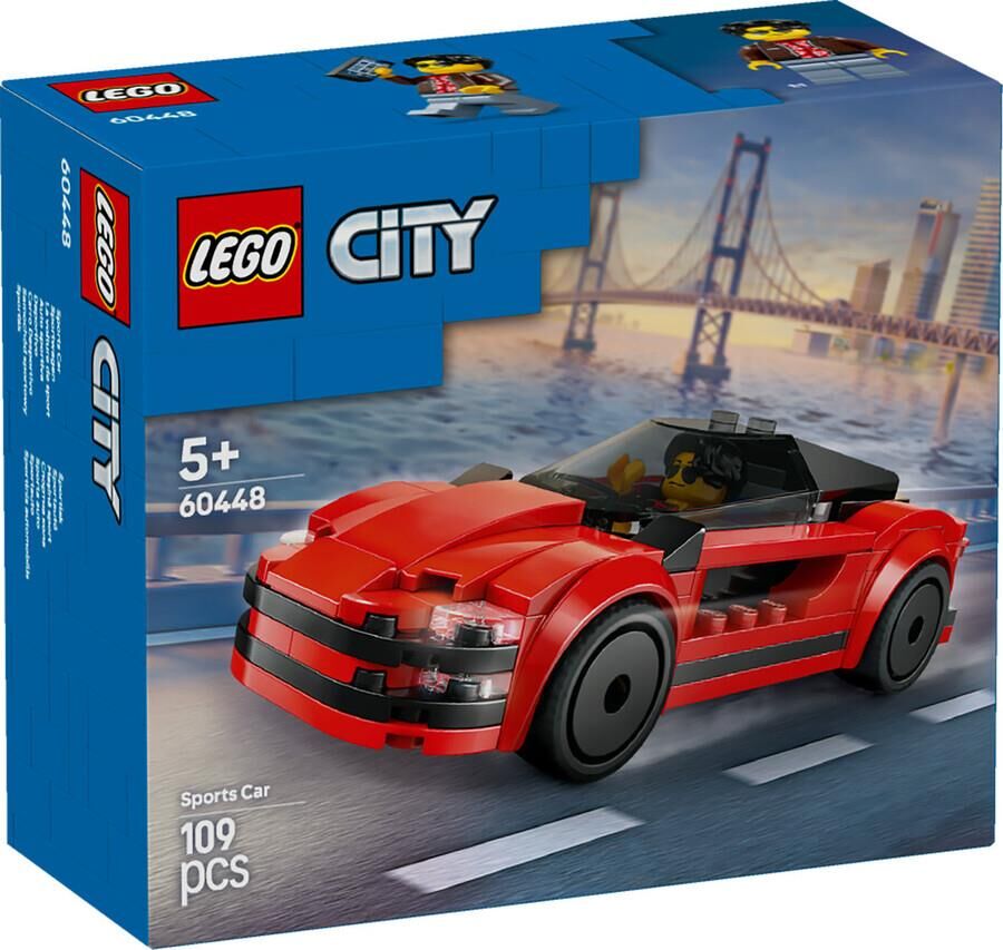 Lego City 60448 Kırmızı Spor Araba