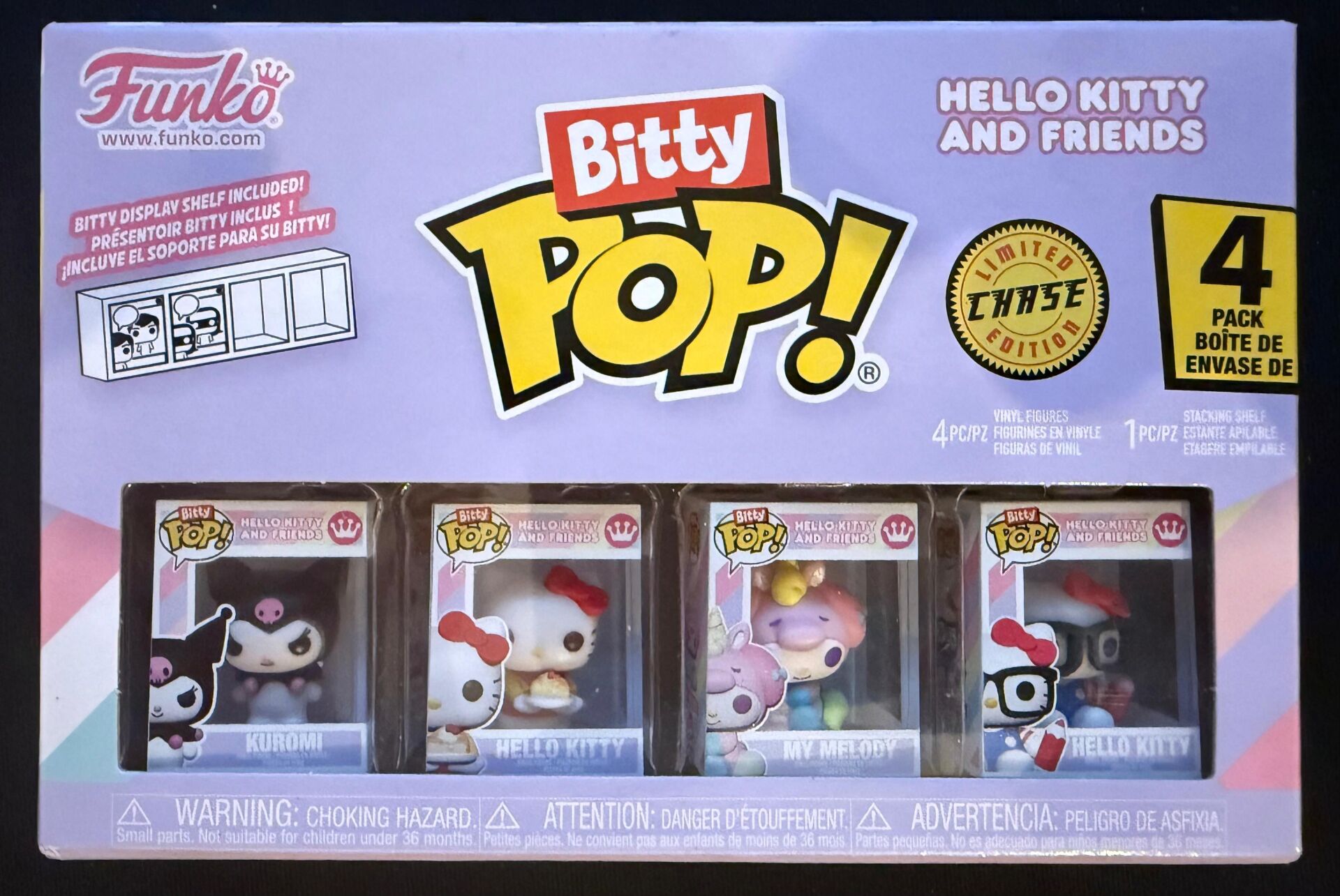 Funko Bitty Pop! Hello Kitty and Friends 4'lü Paket (Figür Boyu 2,25 cm)