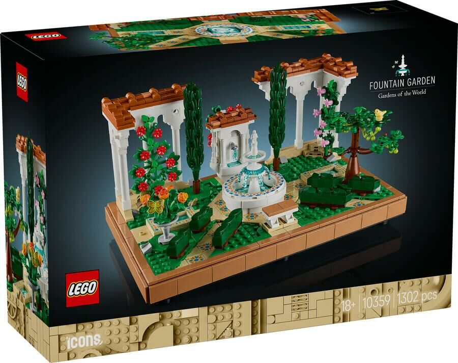 Lego icons 10359 Fıskiyeli Bahçe