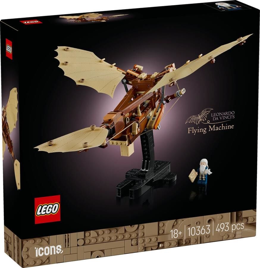 Lego icons 10363 Leonardo da Vinci'nin Uçan Makinesi