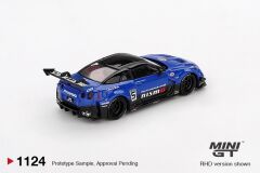 Mini GT LB-Silhouette WORKS GT NISSAN 35GT-RR Ver.2 Blue 1124