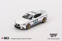 Mini GT BMW 3.0 CSL White BL 863