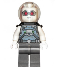 Lego Minifigür Mr. Freeze Pearl Dark Gray sh0621