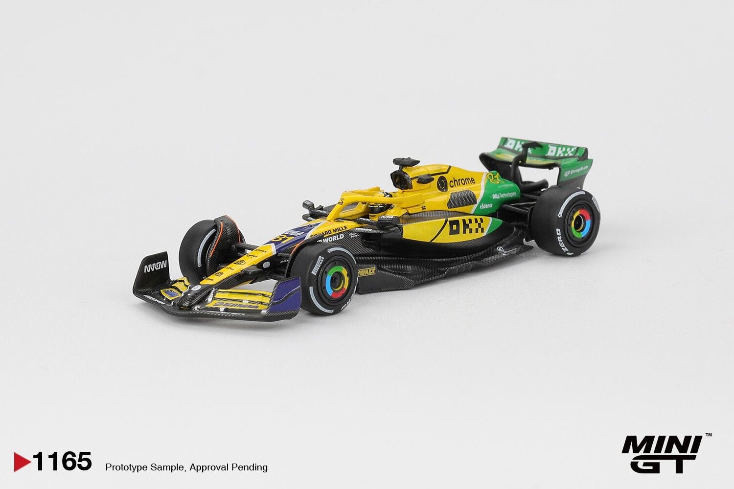 Mini GT McLaren MCL38 #81 Oscar Piastri 2024 F1 Monaco GP 2nd Place 1165