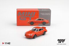 Mini GT Porsche 911 Carrera RS 2.7 Tangerine with Black Livery 1142