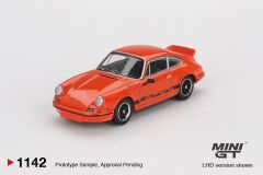 Mini GT Porsche 911 Carrera RS 2.7 Tangerine with Black Livery 1142