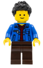 Lego Minifigür Dart Player twn218