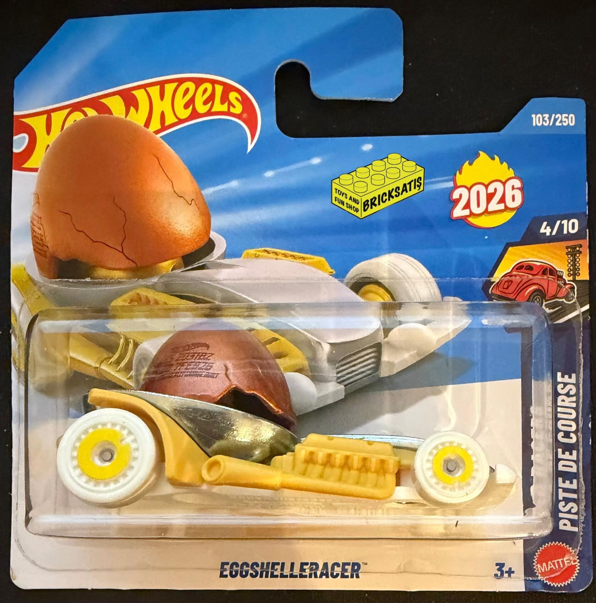 Hot Wheels Tekli Arabalar Eggshelracer JJH47 (Drag Racers)
