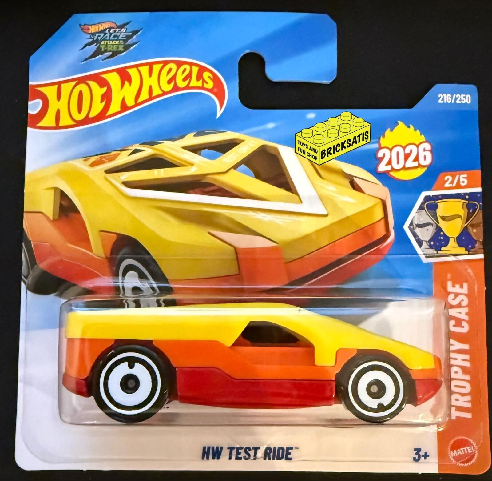Hot Wheels Tekli Arabalar HW Test Ride JJH68 (Trophy Case)