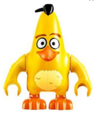 Lego Minifigür The Angry Birds Movie Chuck ang001