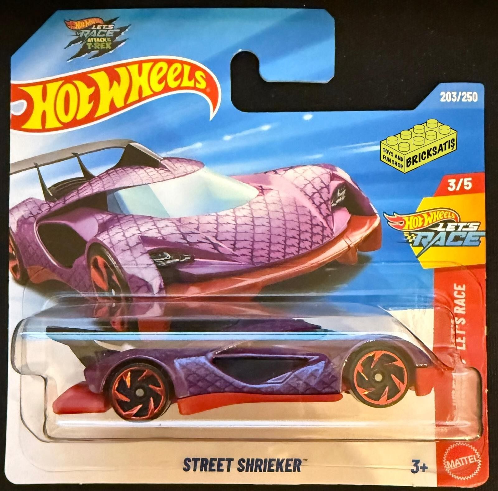 Hot Wheels Tekli Arabalar Street Shrieker JJK39 (Let's Race)