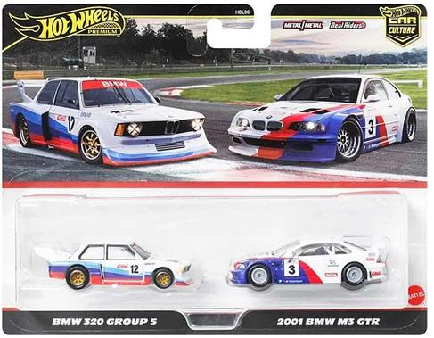 Hot Wheels Premium Car Culture BMW 320 Group 5 & 2001 BMW M3 GTR JBK99