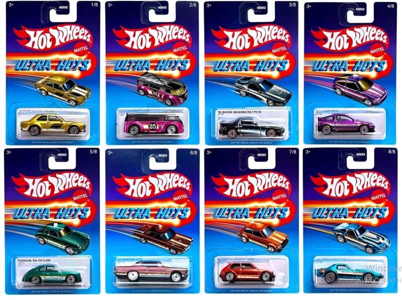 Hot Wheels Ultra Hots 8'li Set HDG52