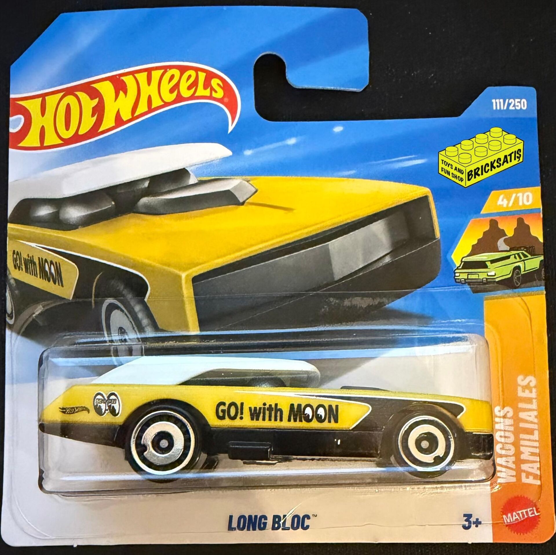 Hot Wheels Tekli Arabalar Long Bloc JJJ71 (Wagons)
