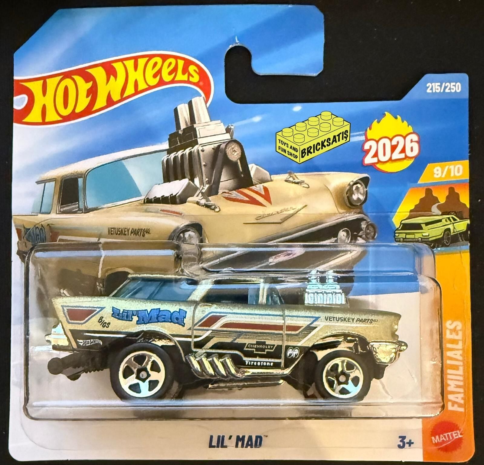 Hot Wheels Tekli Arabalar Lil' Mad JJH65 (Wagons)