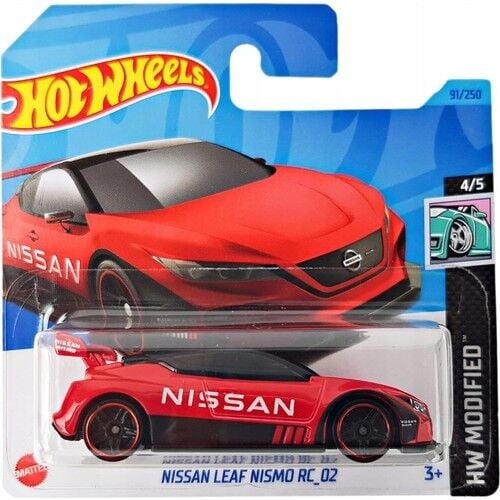 Hot Wheels Tekli Arabalar Nissan Leaf Nismo RC_02 HKH86