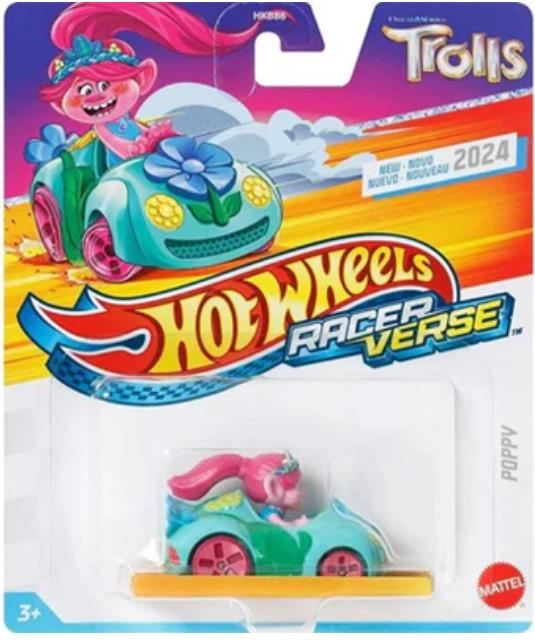 Hot Wheels RacerVerse Trolls Poppy HRT33