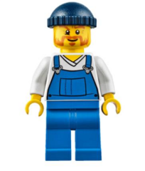 Lego Minifigür Fire Lighthouse Keeper cty0648