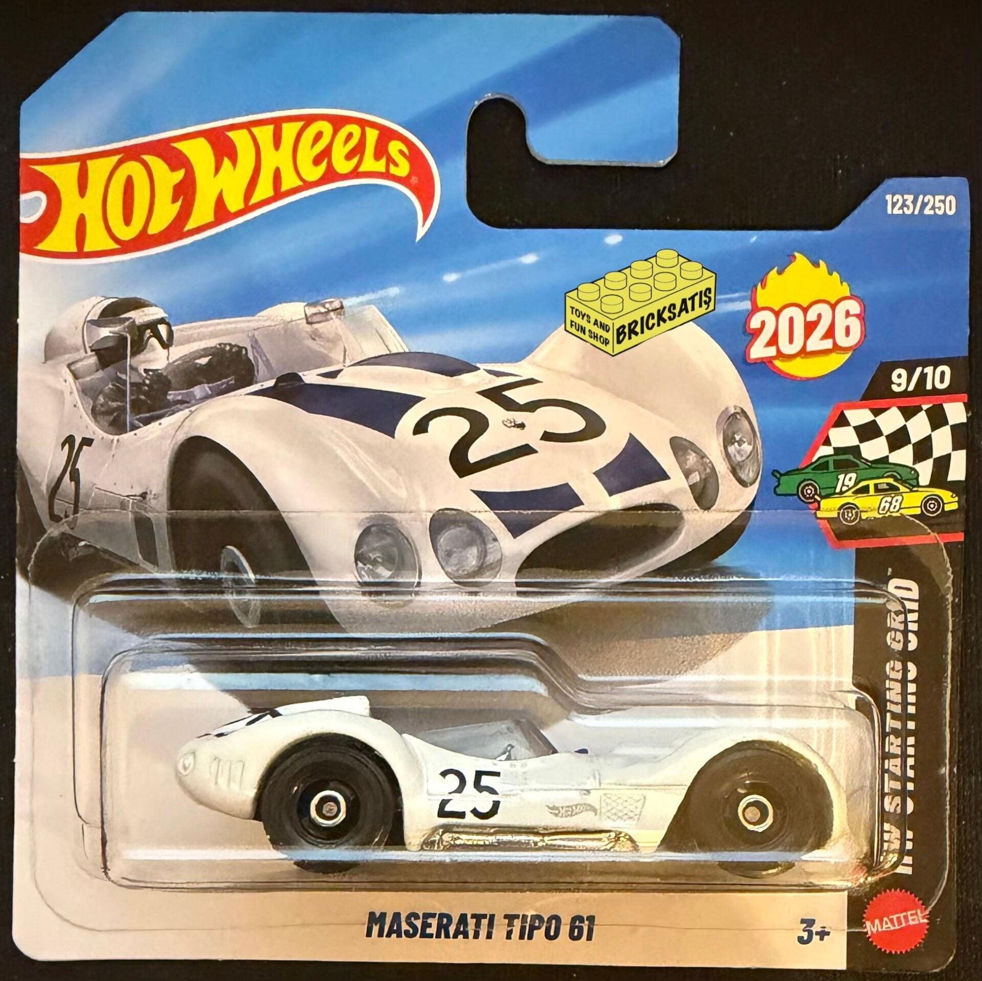 Hot Wheels Tekli Arabalar Maserati Tipo 61 JJH44 (Starting Grid)