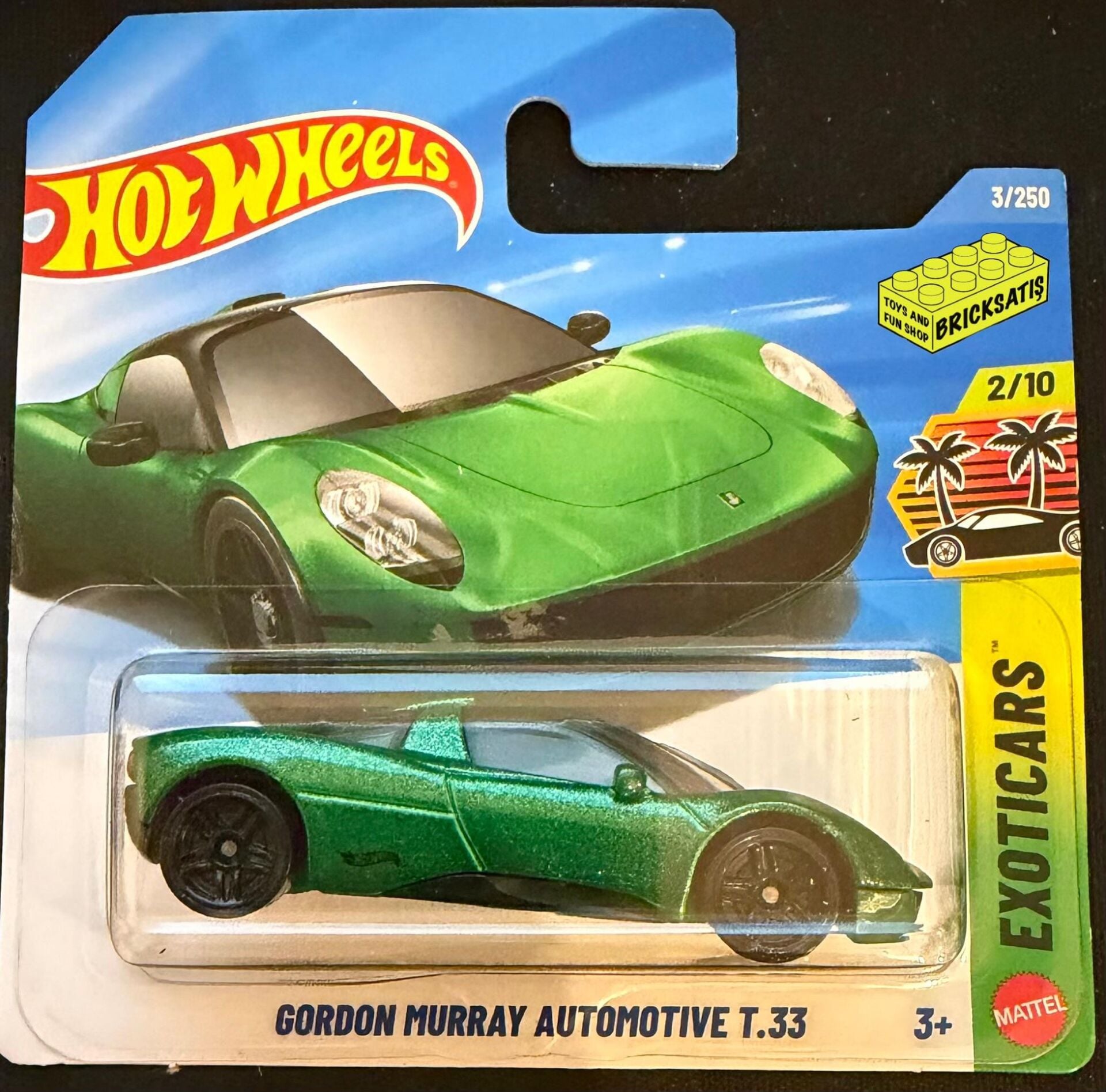 Hot Wheels Tekli Arabalar Gordon Murray Automotive T.33 JJL44 (Exoticars)
