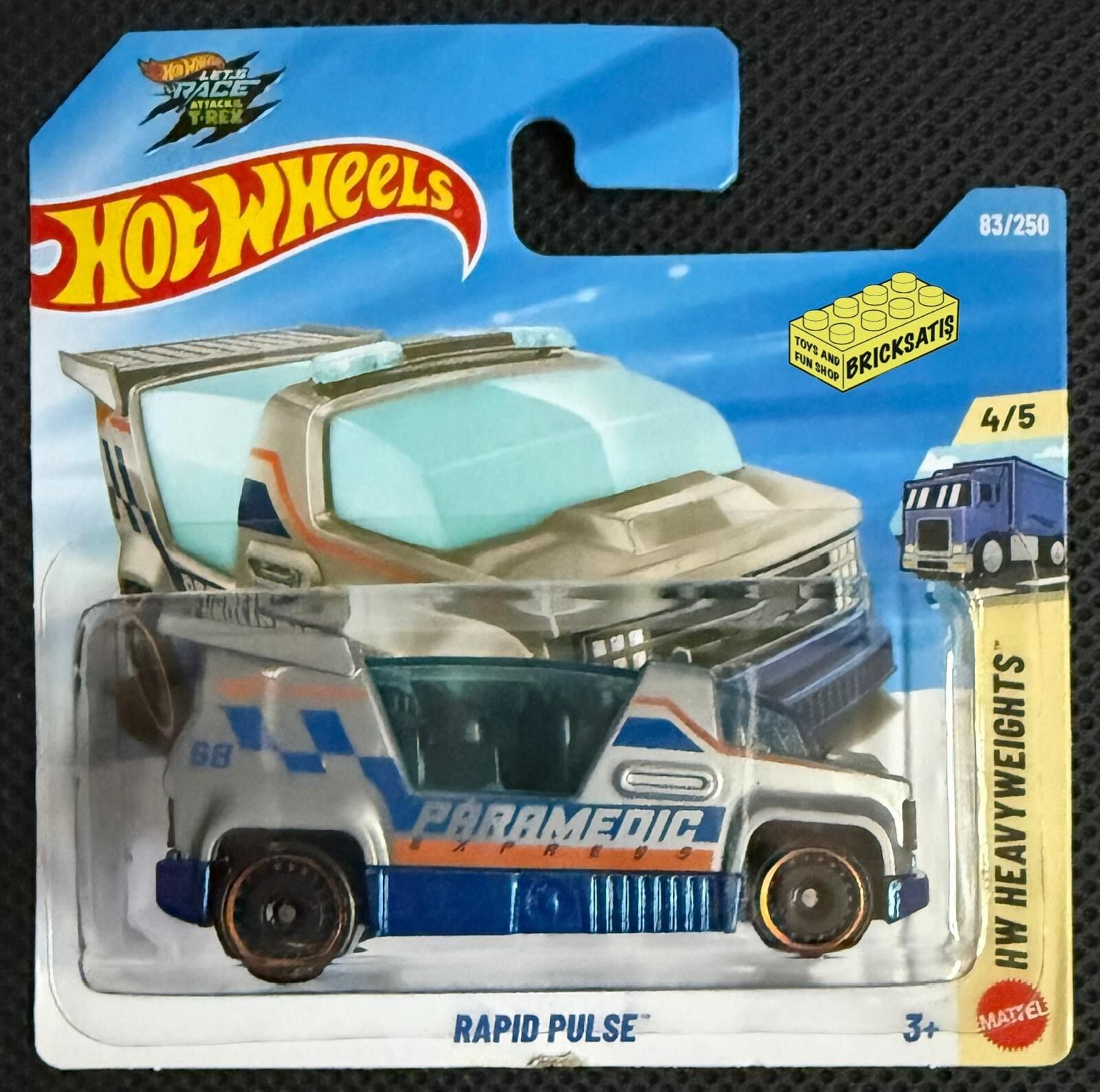Hot Wheels Tekli Arabalar Rapid Pulse JJL04 (Heavy Weights)