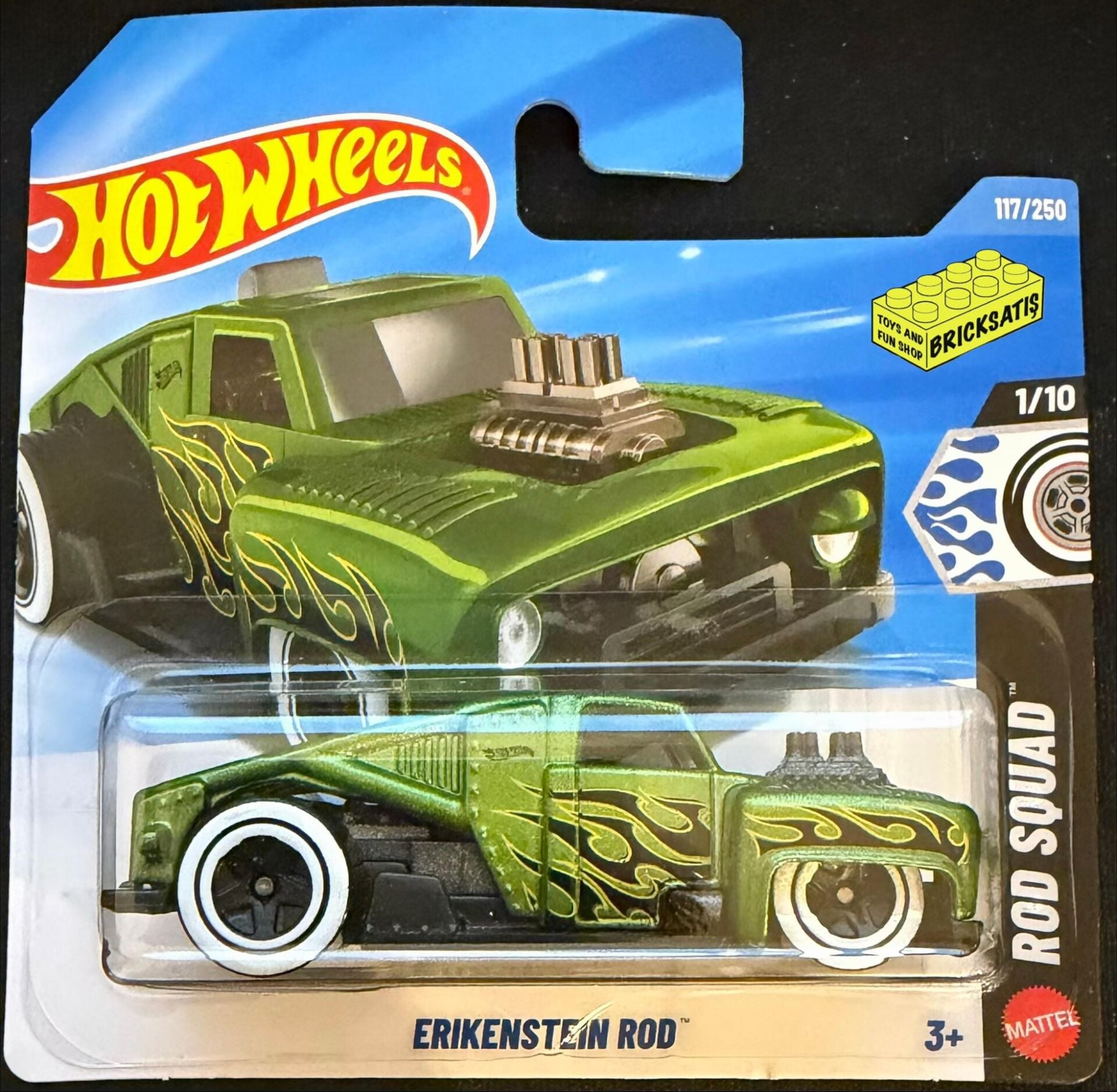 Hot Wheels Tekli Arabalar Erikenstein Rod JJJ75 (Rod Squad)