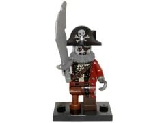 Lego Minifigür 71010 - Seri 14 Monsters - 2 Zombie Pirate
