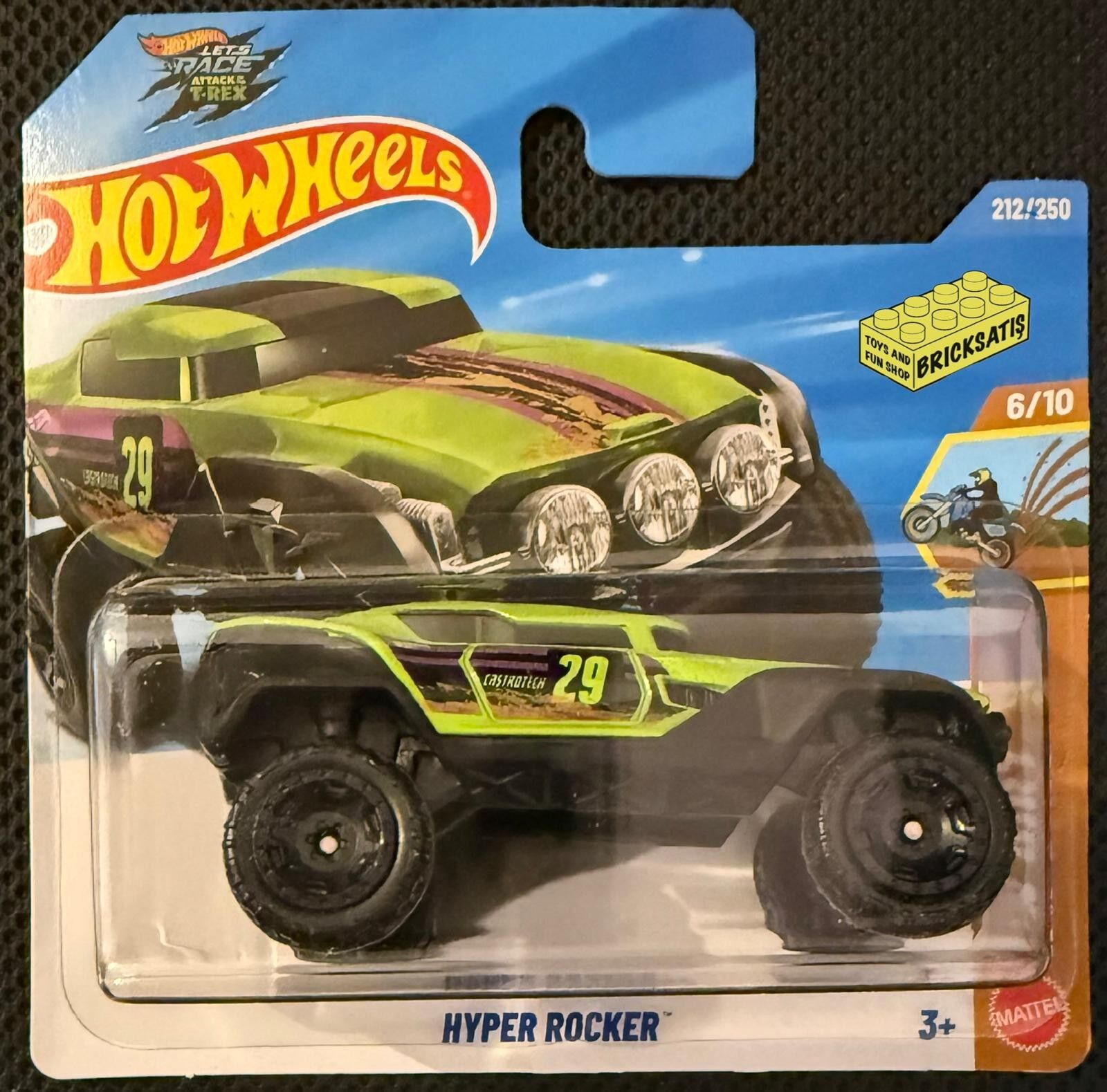 Hot Wheels Tekli Arabalar Hyper Rocker JJK45 (Dirt)
