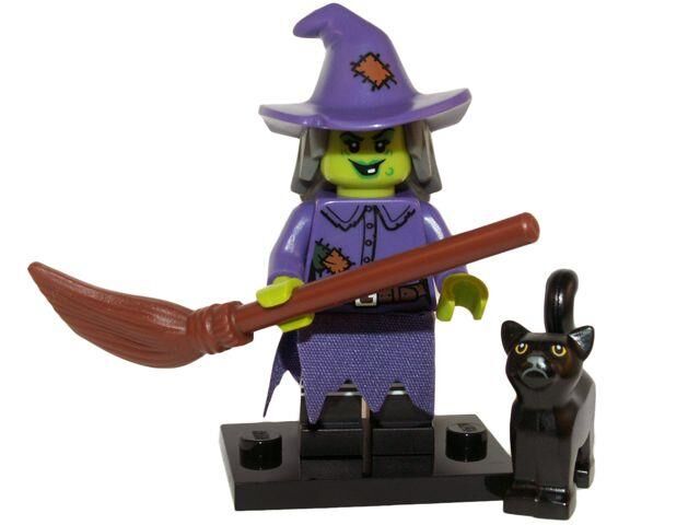 Lego Minifigür 71010 - Seri 14 Monsters - 4 Crazy Witch