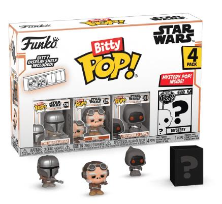 Funko Bitty Pop! Star Wars Mandalorian 4-Pack