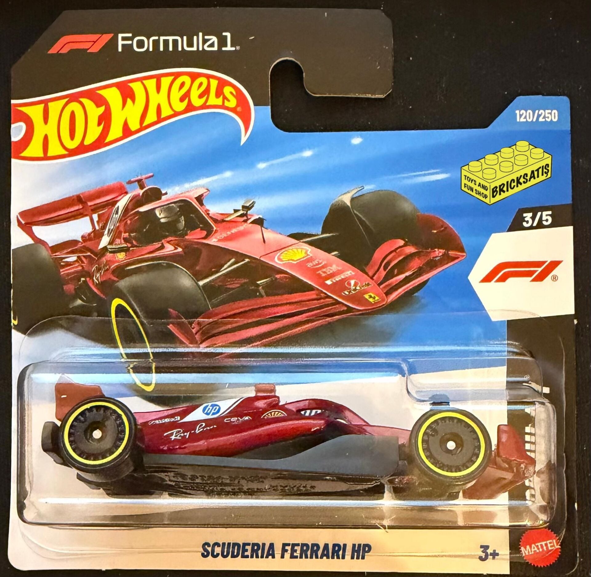 Hot Wheels Tekli Arabalar Scuderia Ferrari HP JJJ78 (Formula 1)