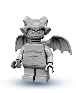 Lego Minifigür 71010 - Seri 14 Monsters - 10 Gargoyle
