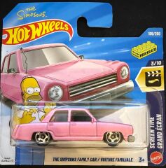 Hot Wheels Tekli Arabalar The Simpsons Family Car JJJ68 (Screen Time)
