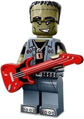 Lego Minifigür 71010 - Seri 14 Monsters - 12 Monster Rocker