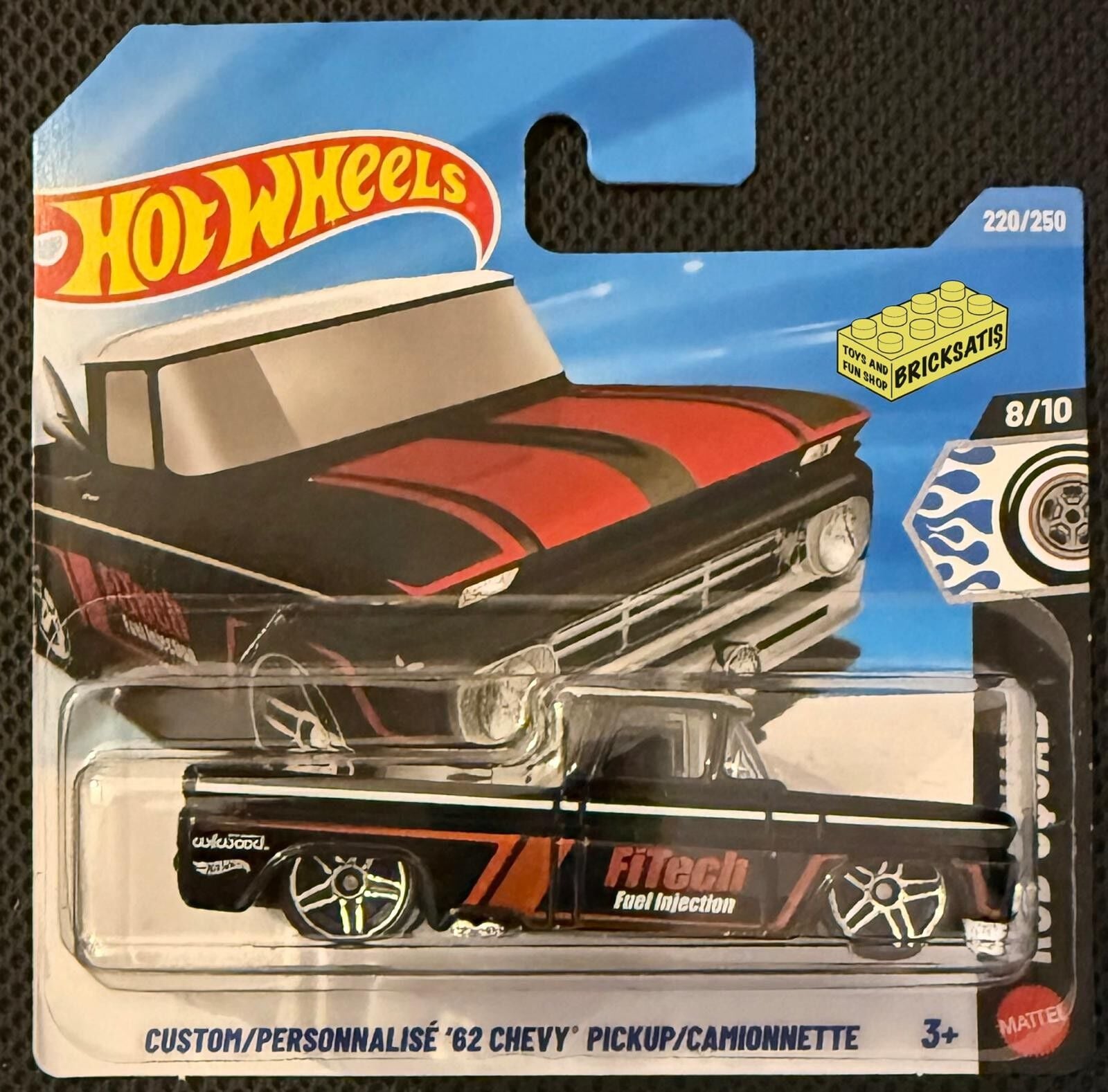 Hot Wheels Tekli Arabalar Custom '62 Chevy Pickup JJK49 (Rod Squad)