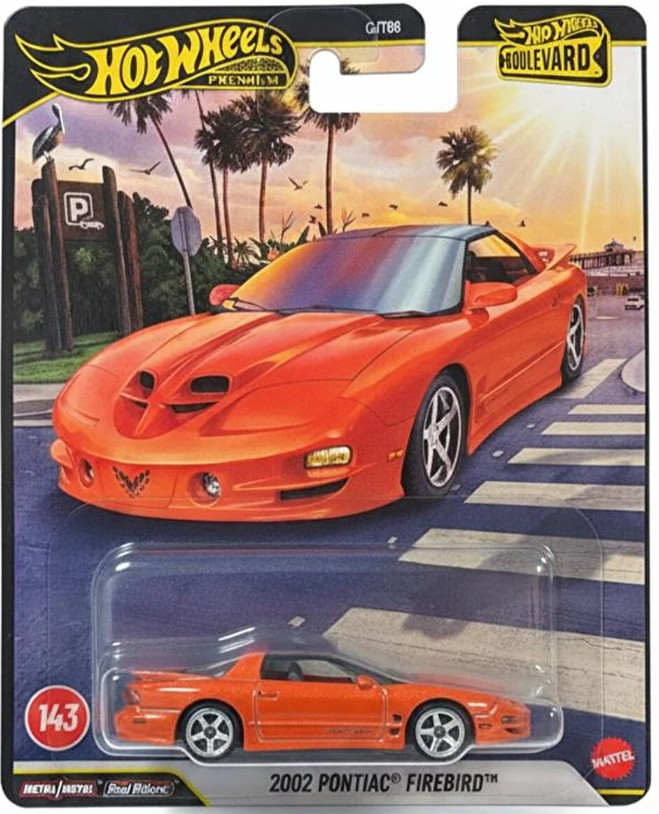 Hot Wheels Premium Boulevard 2002 Pontiac Firebird JHW17